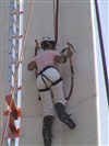 detail ice climbing